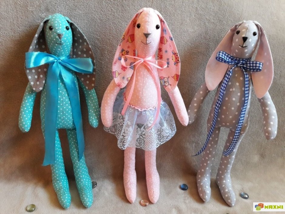 Игрушка заяц своими руками