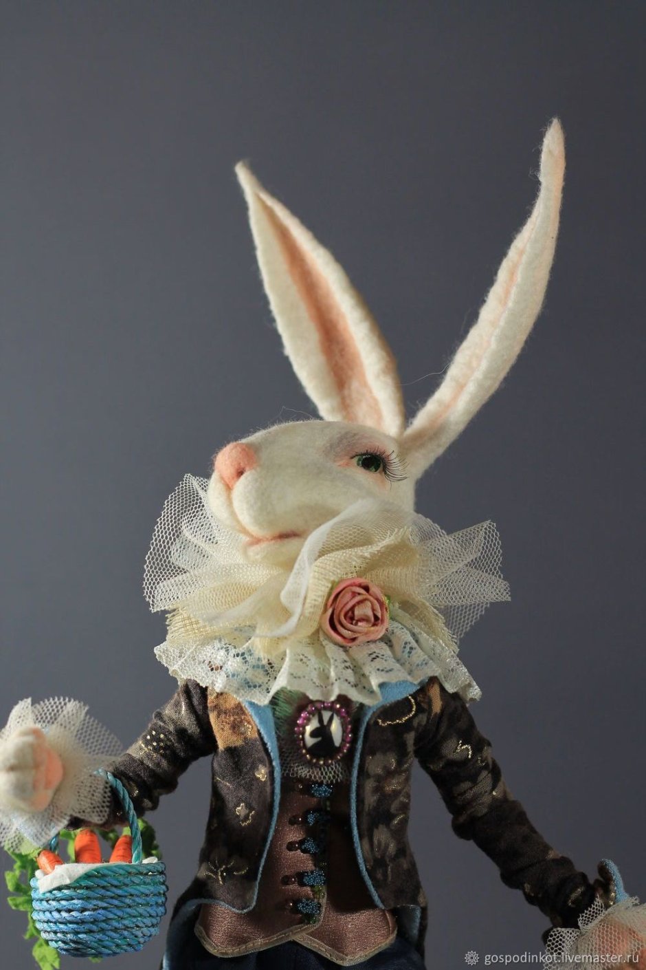 Заяц авторская игрушка