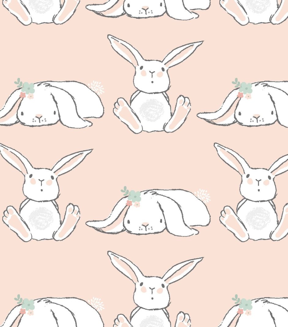 Милый кролик арт