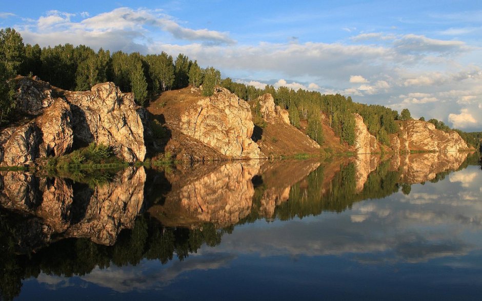 Река Исеть в Каменске