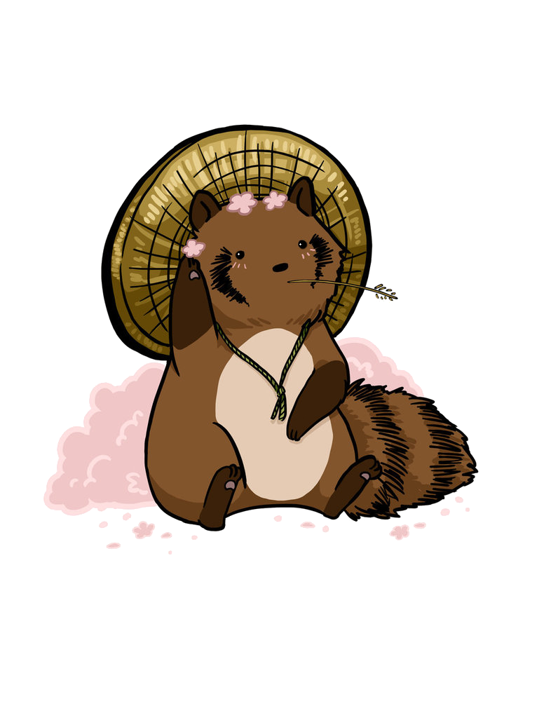 Японский барсук Тануки