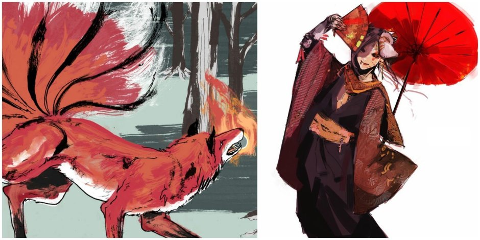 Япония Эстетика Кицунэ