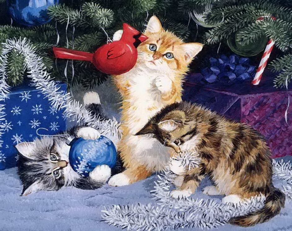 Художник persis Clayton Weirs зима