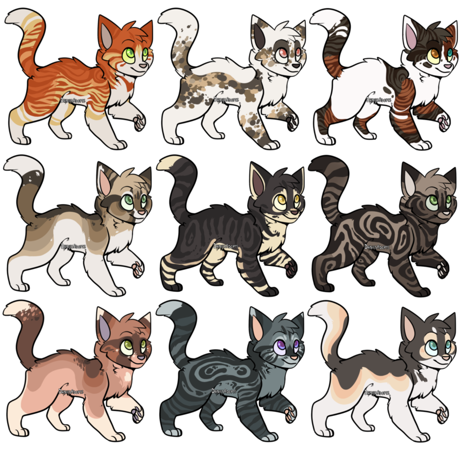 Красивые котята в цветах