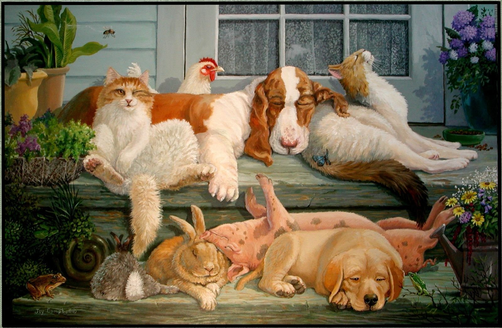Домашние животные 1 часть. Джой Кэмпбелл живописные собаки. Художница Джой Кэмпбелл. Коты художники Джой Кэмпбелл. Джой Кэмпбелл -художник котов.