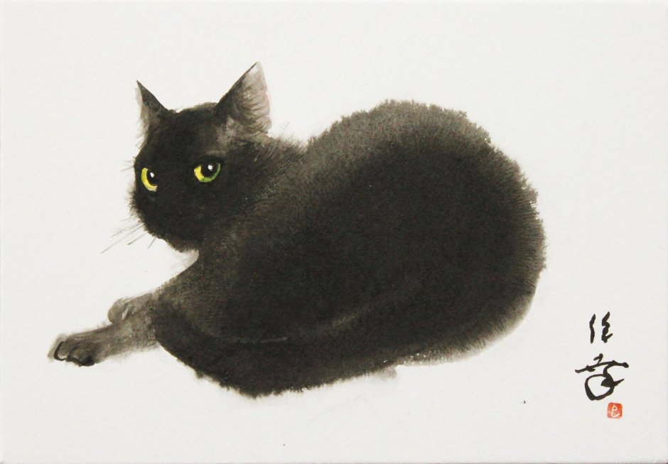 Бенгальский кот арт