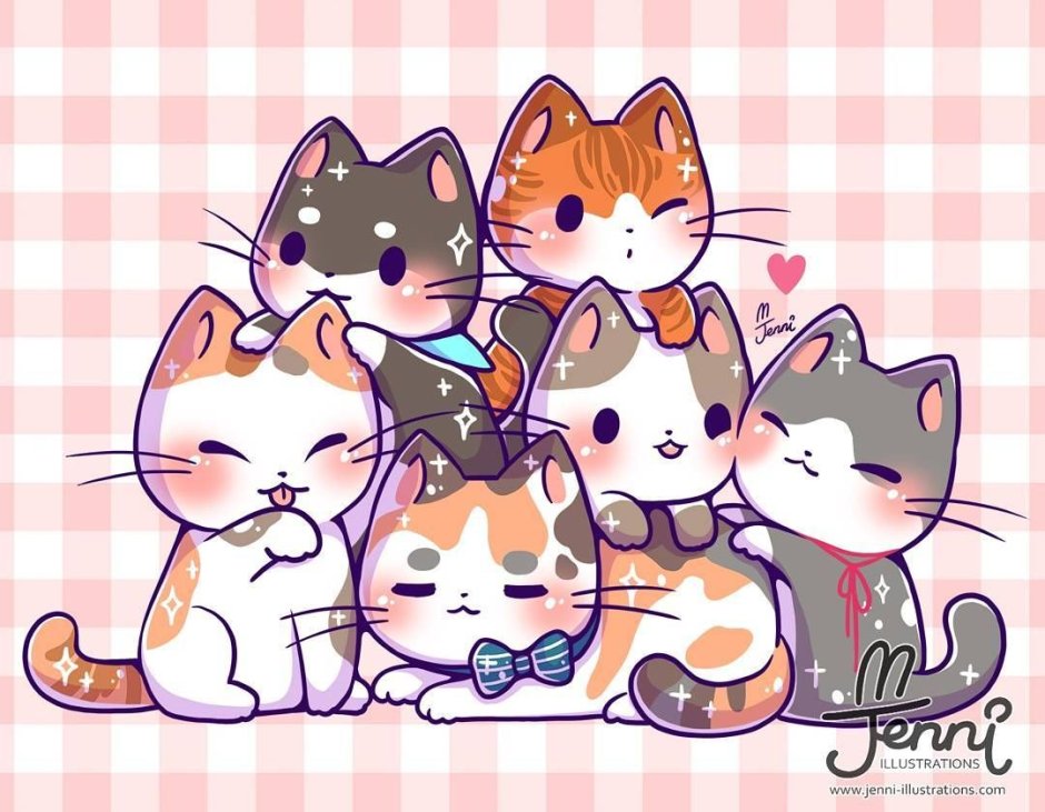 Анимешные котики