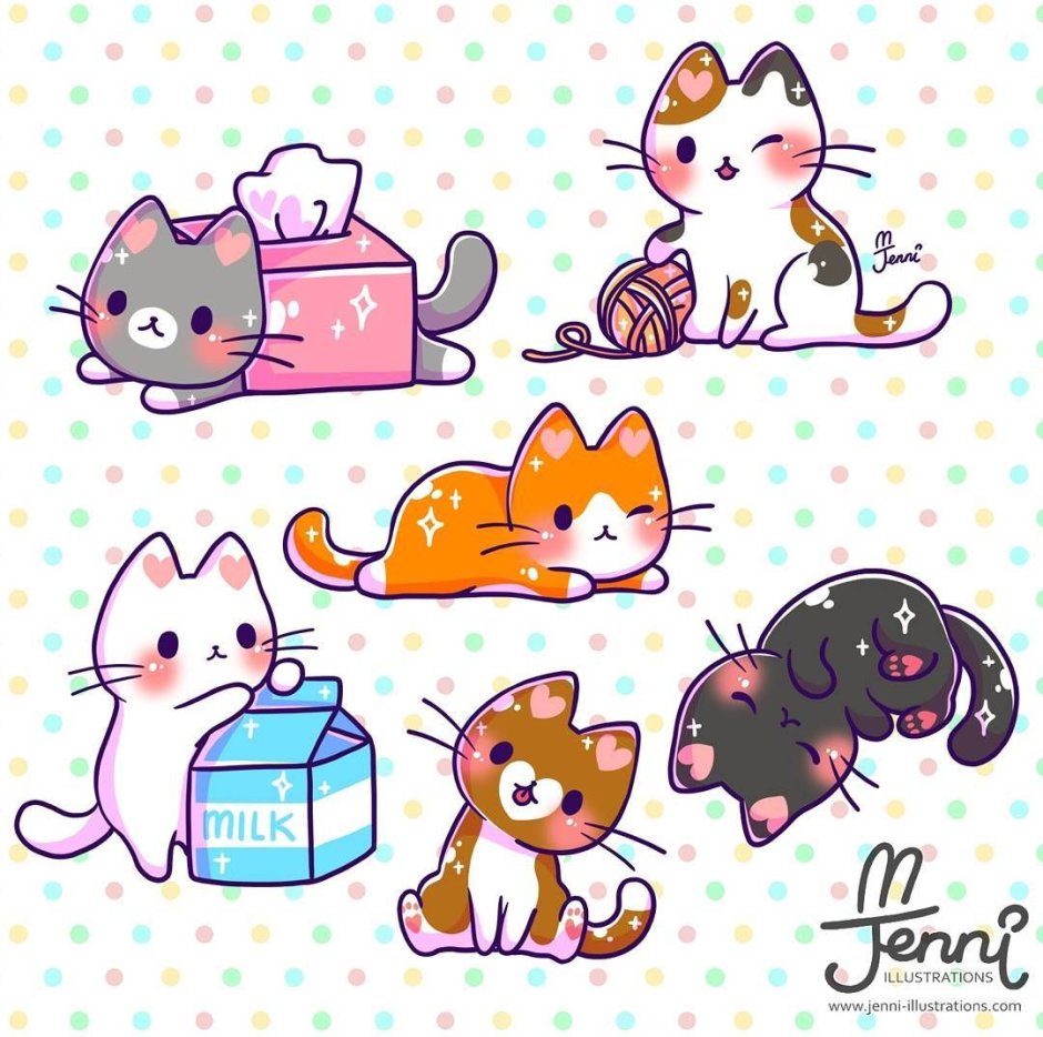 Кавайные котята