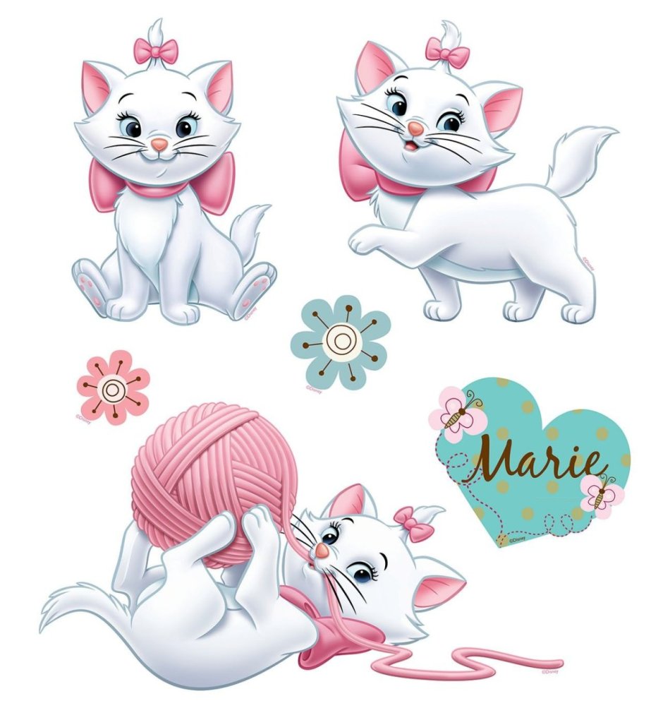 Кошечка Мари сахарная печать