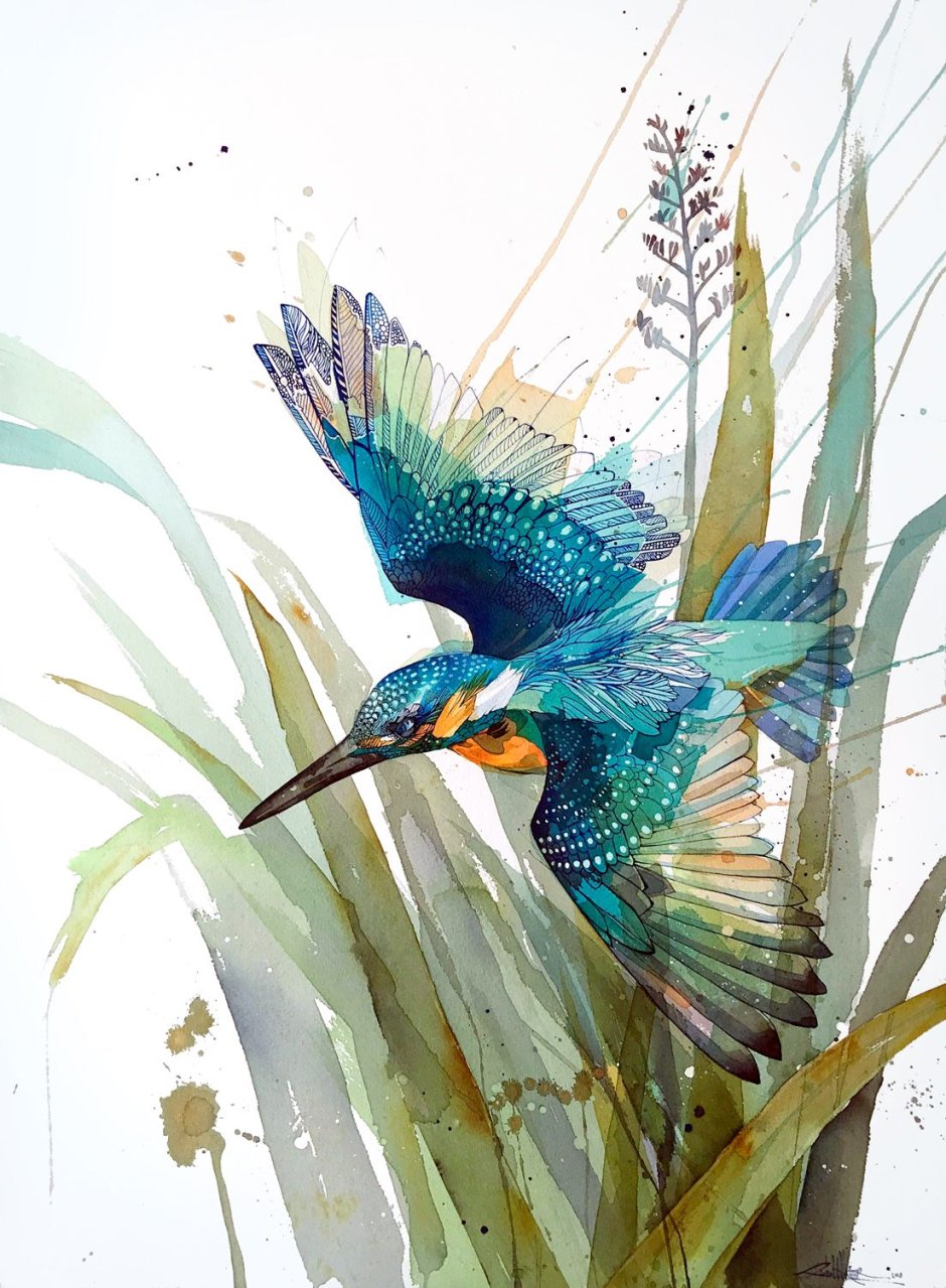 Райские птицы Юлии Гориной мастер