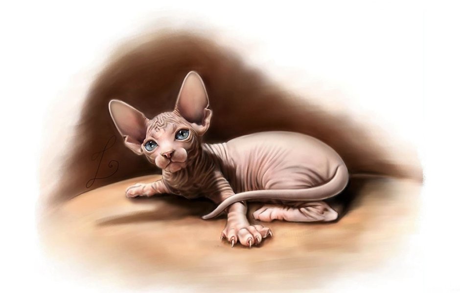 Сфинкс алмазная живопись