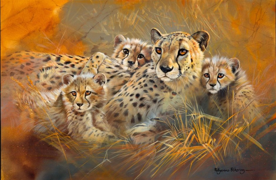 Большие кошки Дикие
