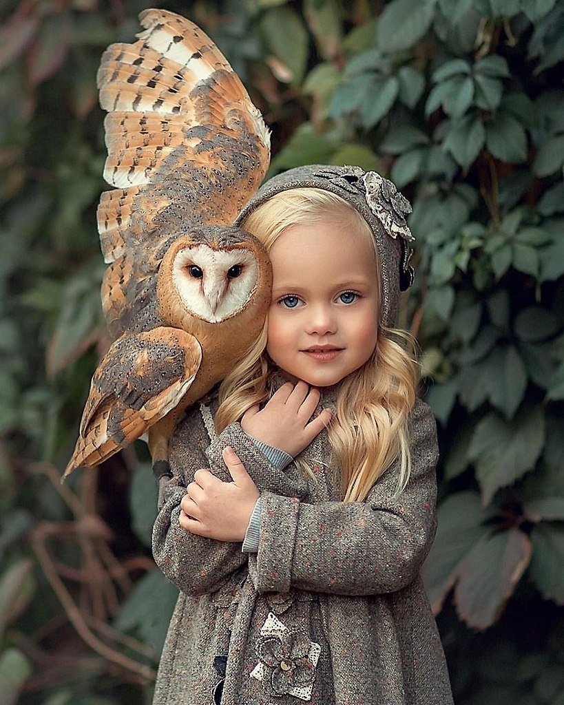 Михайлова Елена фотограф девочка с совой