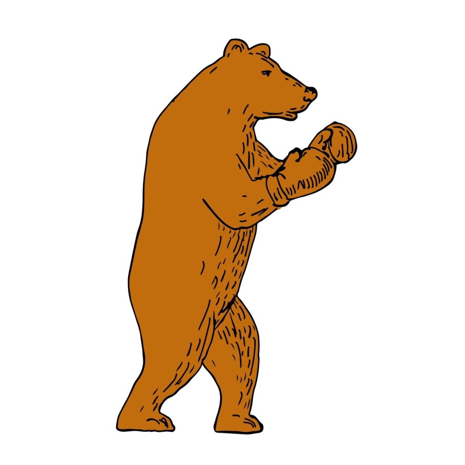 Богородский медведь сбоку