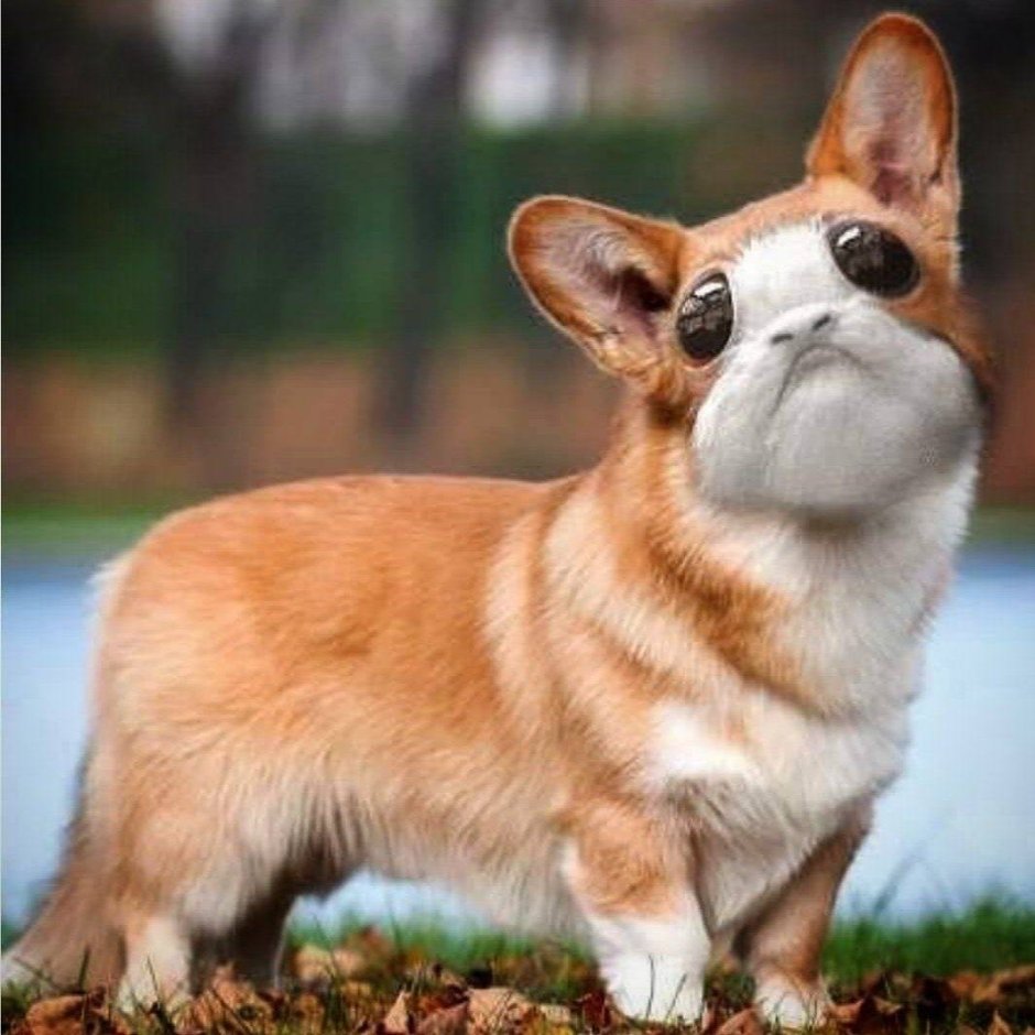 Вельш корги милые