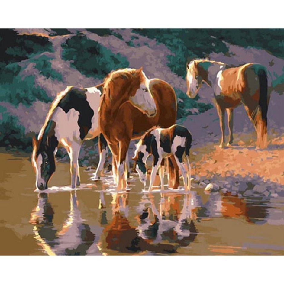 Бонни Маррис художник лошади