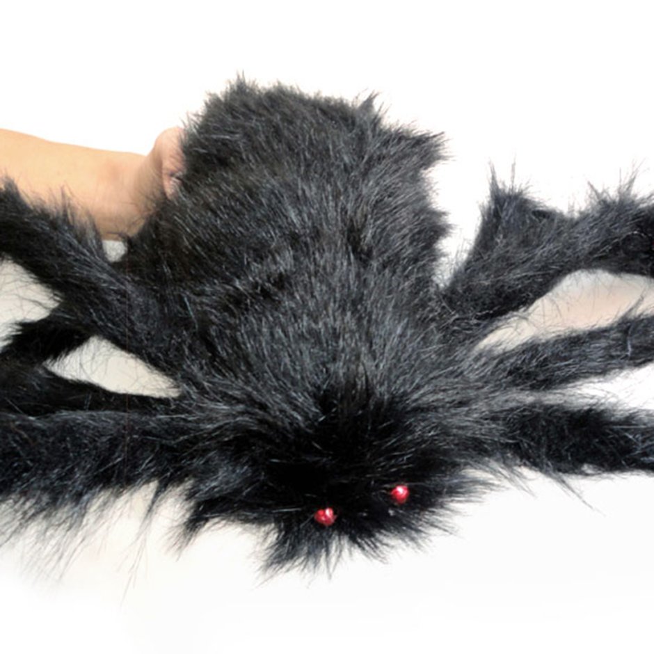 Паук игрушка мягкая пушистая