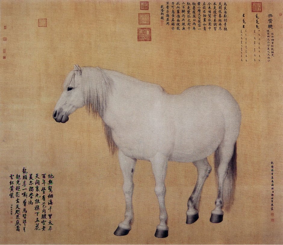 Джузеппе Кастильоне СТО лошадей