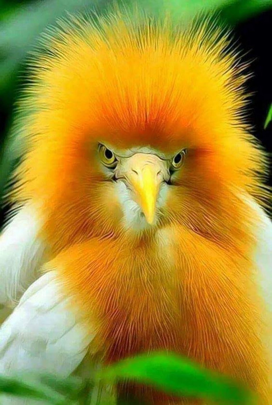 Серьезная птица