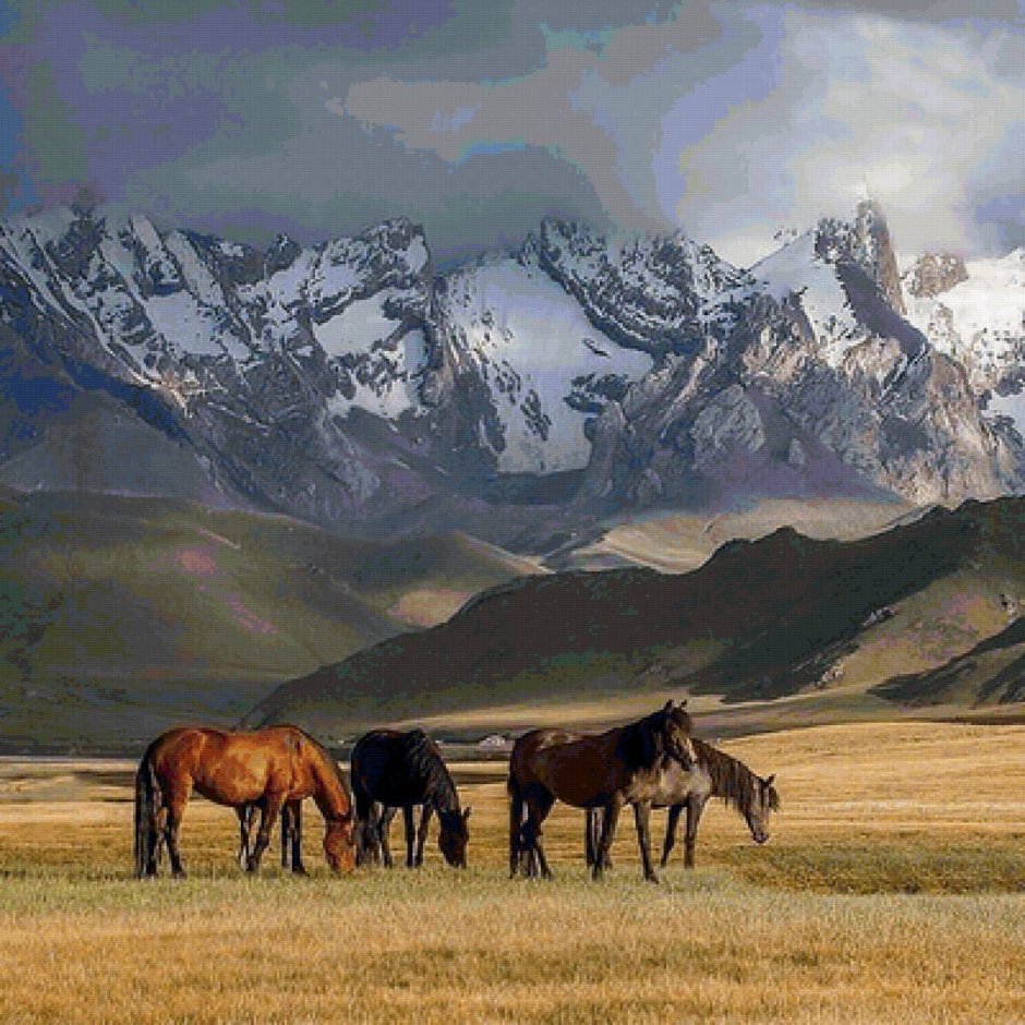 Пейзажи Казахстана