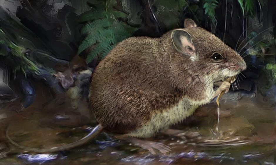 Норы водяной крысы