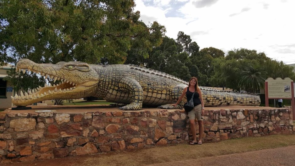 Гребнистый крокодил Крис