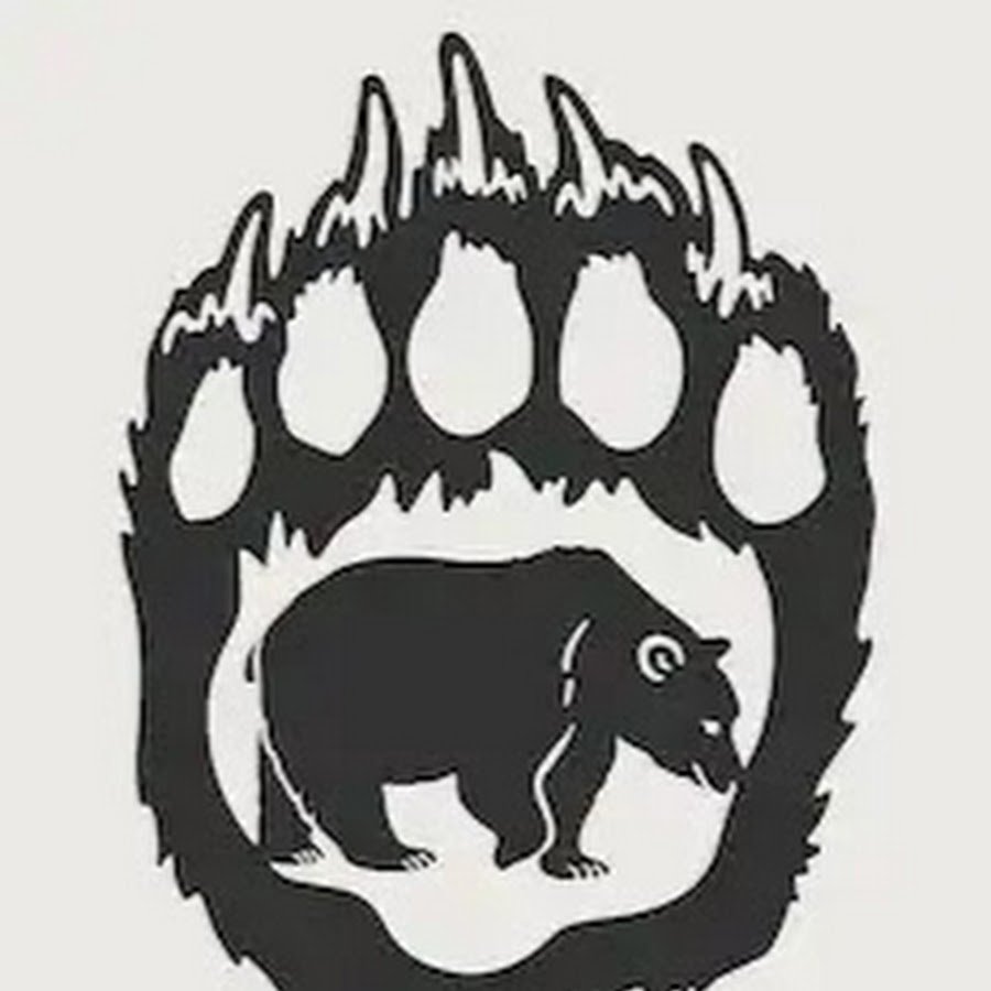 Велес лапа медведя сзади