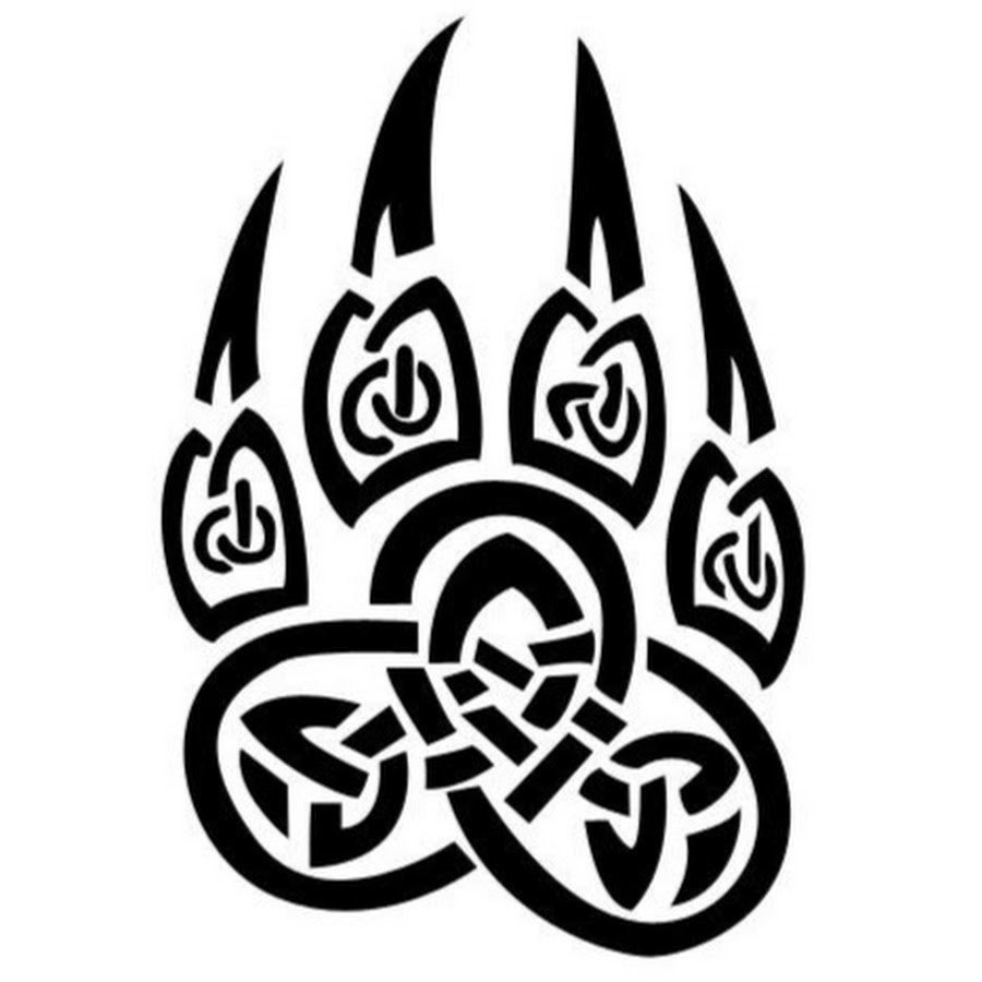 Символ Велеса медвежья лапа