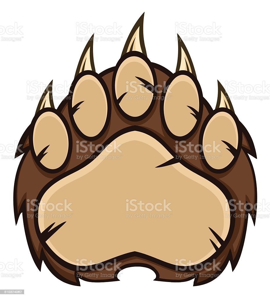 Лапа медведя для детей