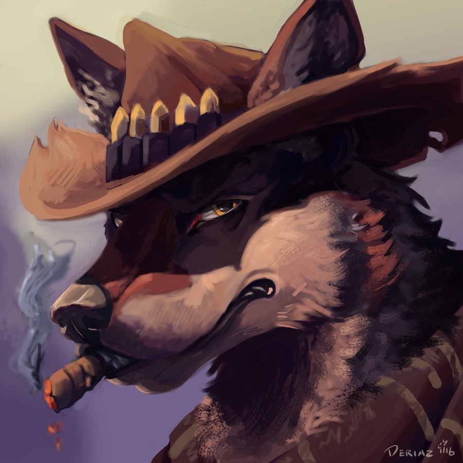 Чучело волка "волк Акела"