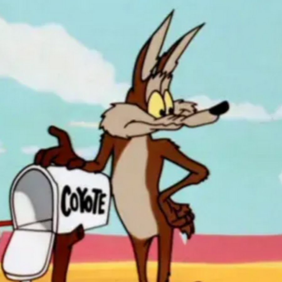 Фурри койот и дорожный бегун