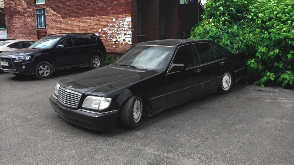 Mercedes Benz w140 s600 Бандитский