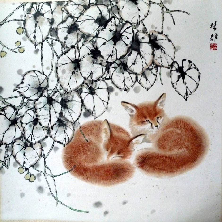 Фурри Лис Кицунэ