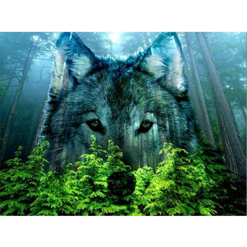 Волчица с голубыми глазами