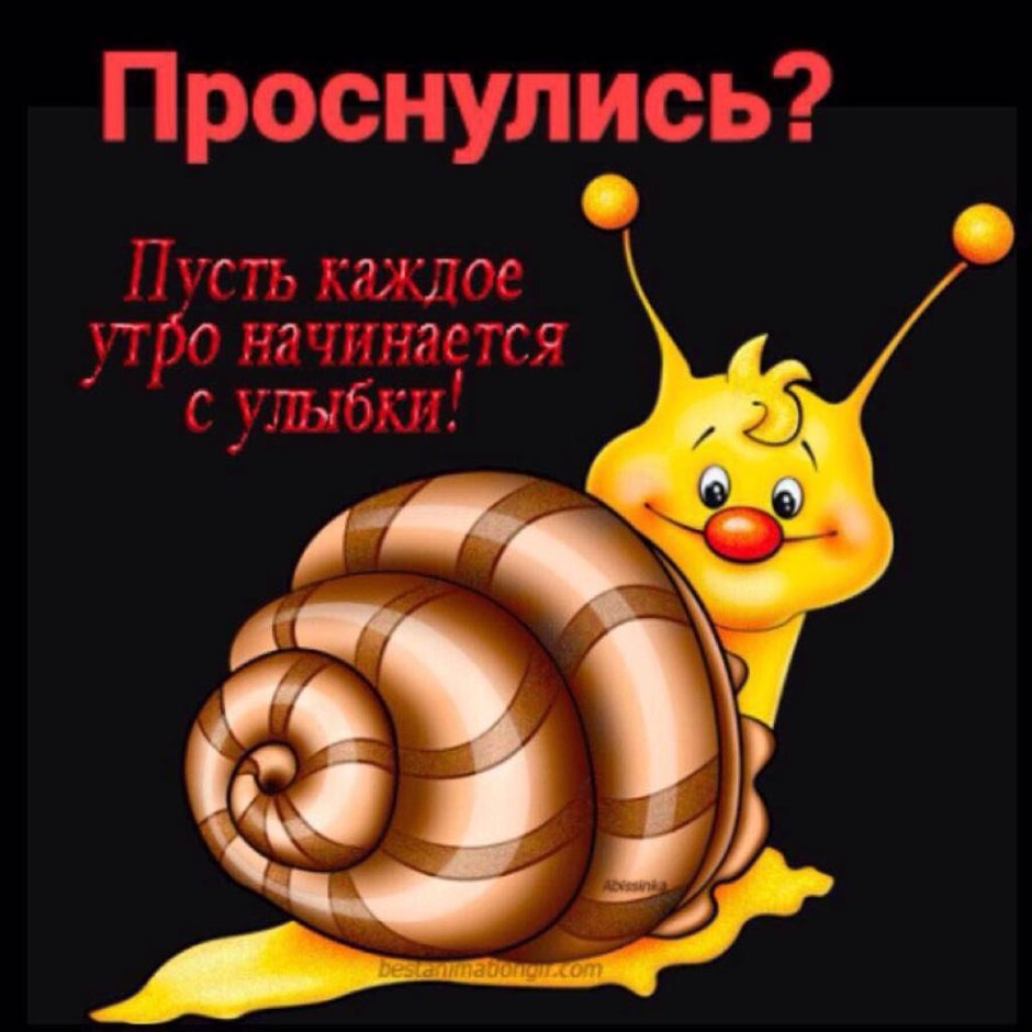 Открытки день проснувшихся улиток