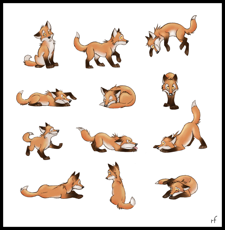 Лисица в коробке
