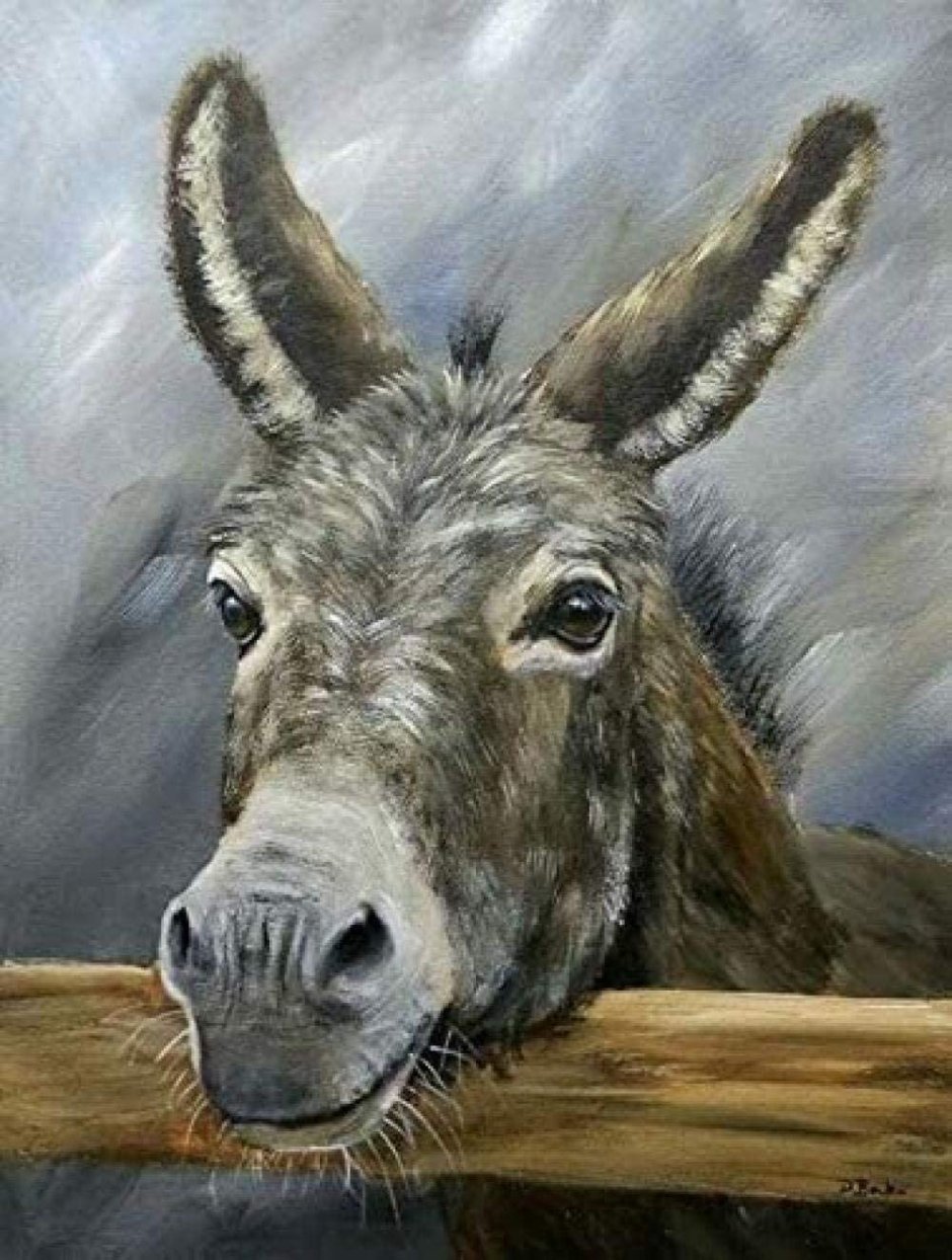 Ослик в живописи