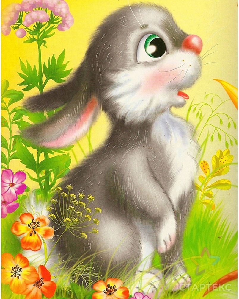 Зайчик для дошкольников