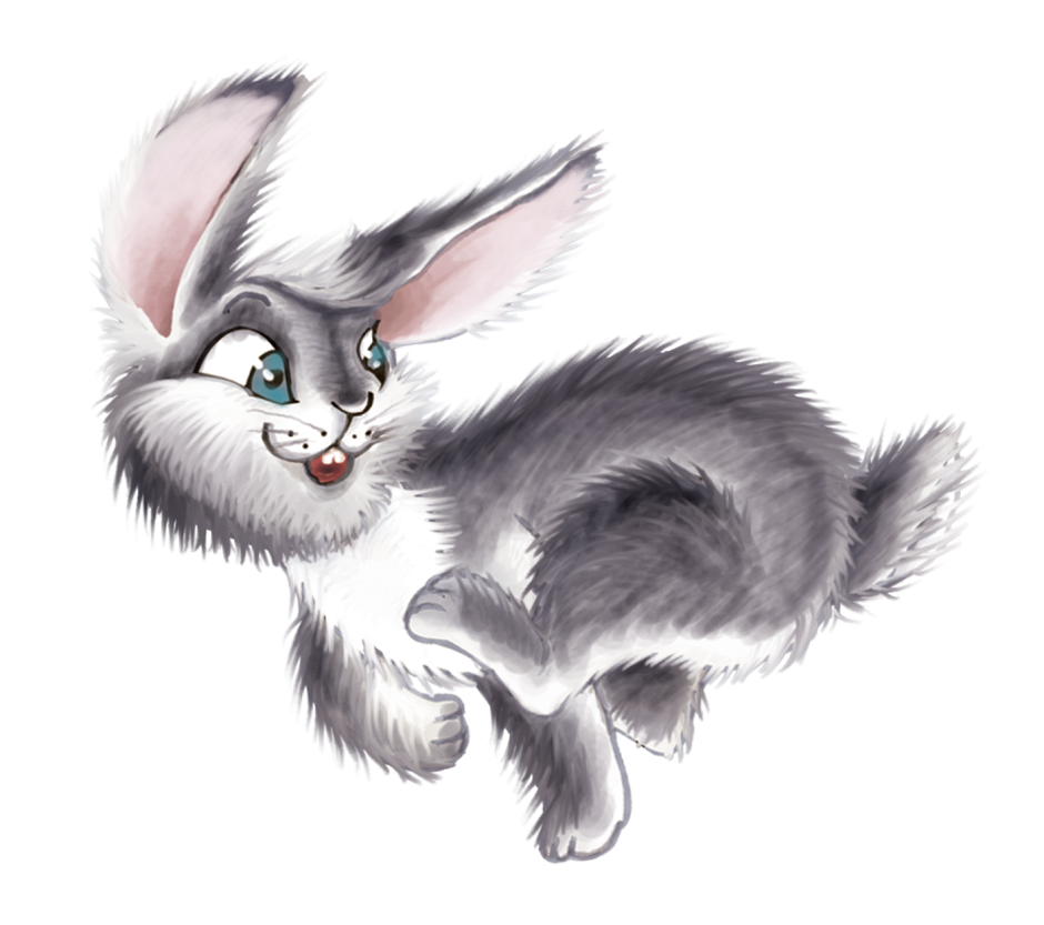 Зайцы мультяшные