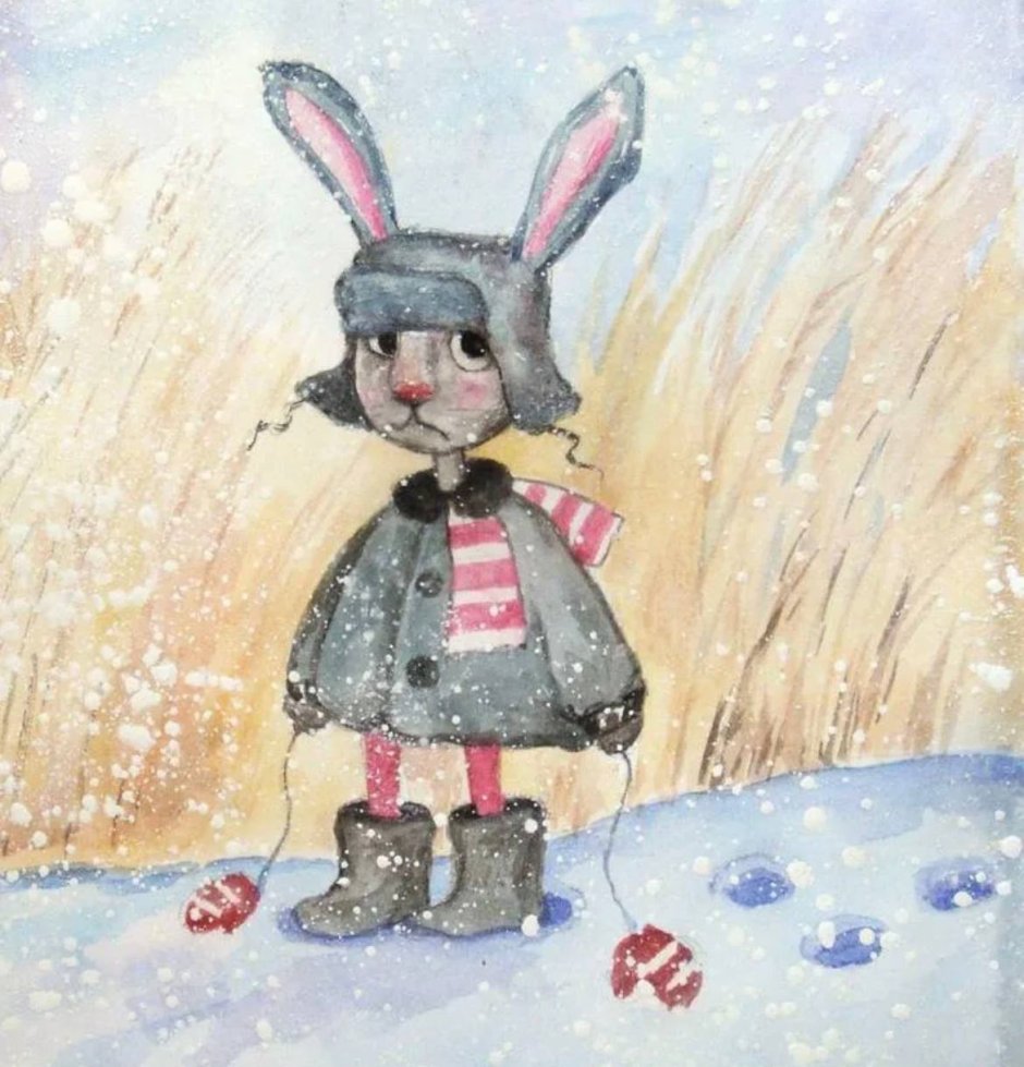 Зайчик зима