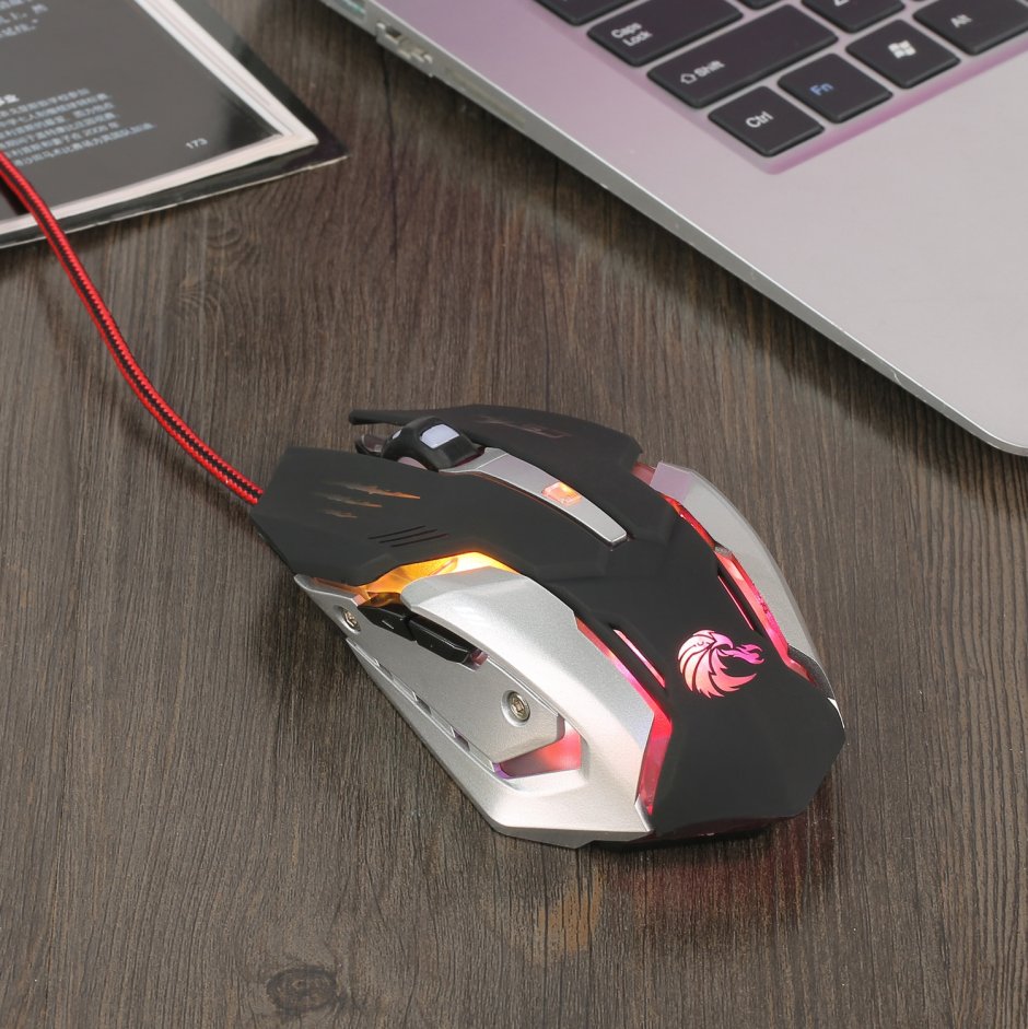 Мышь проводная Optical Mouse игровая