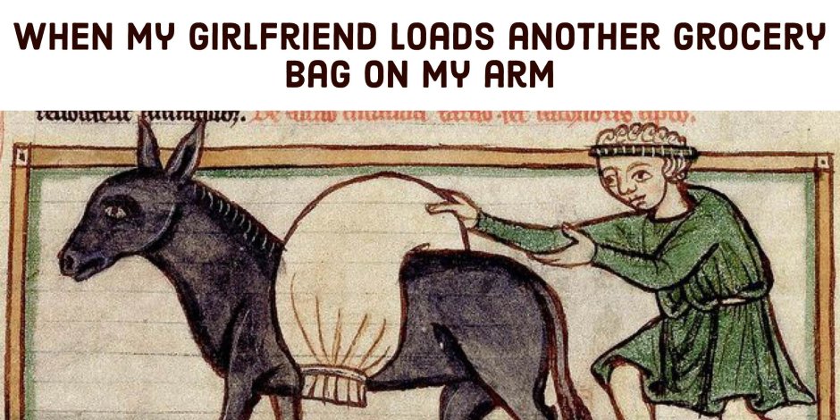 Ишак с сеном