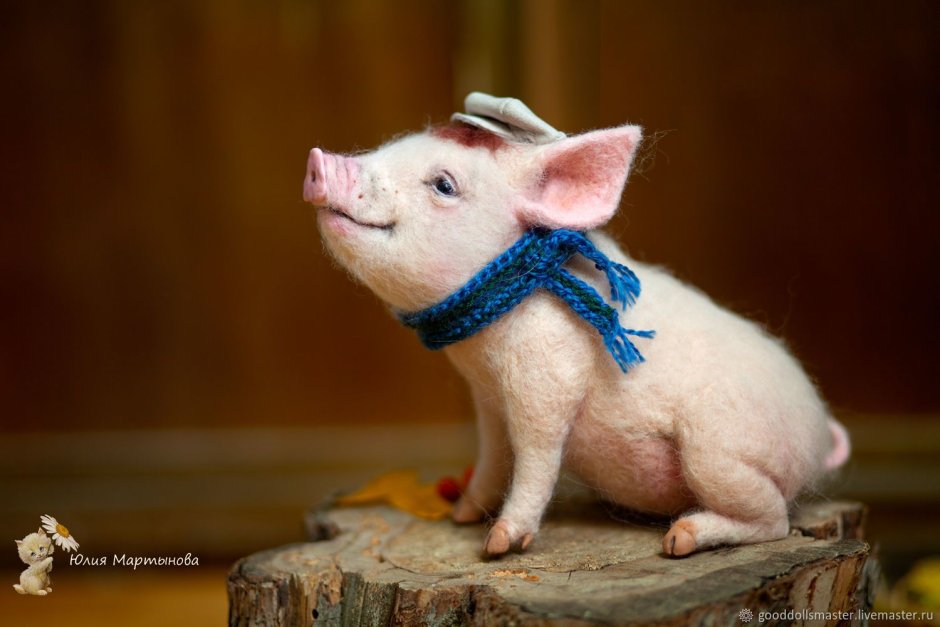 Валяние Свинка