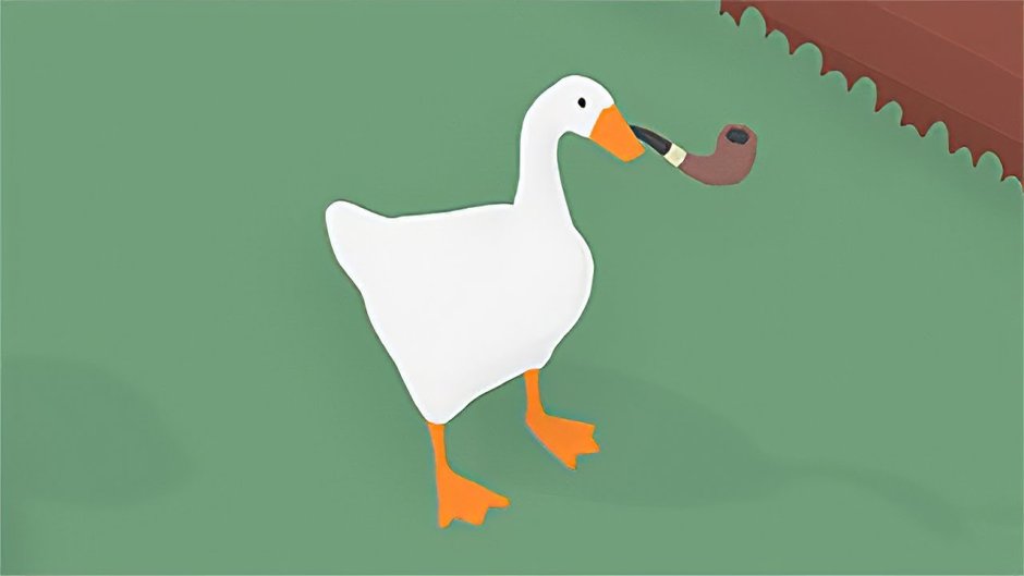 Untitled Goose game Гусь
