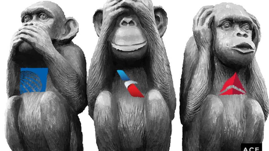 Обезьяны ничего не вижу