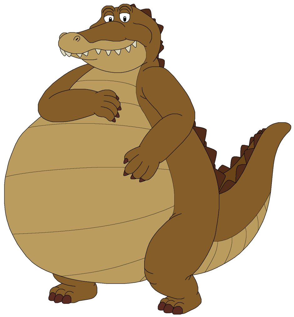 Крокодил Луи fat