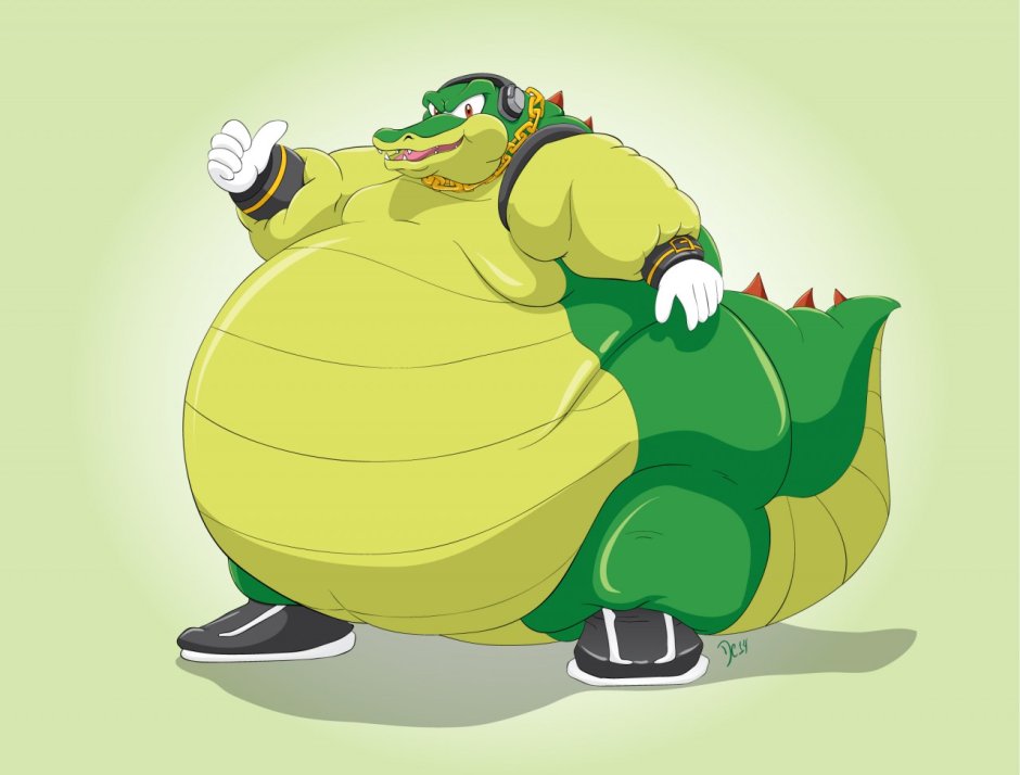 Fat furry Crocodile