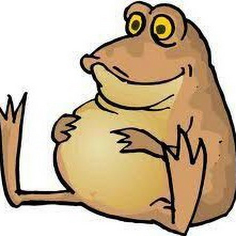 Объевшаяся жаба