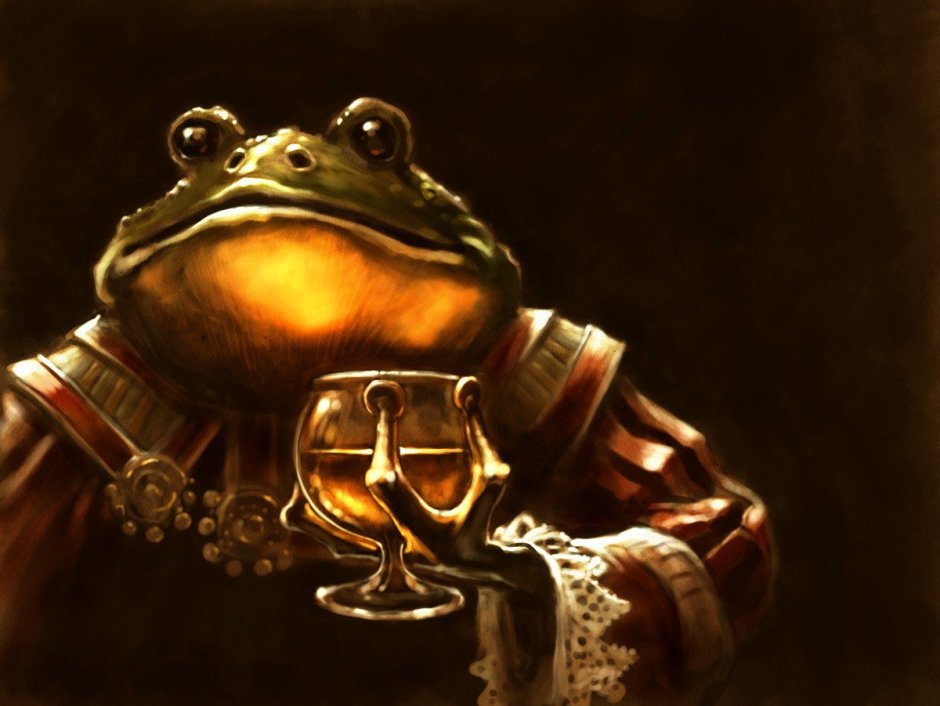 Лягушонок Пепе фон