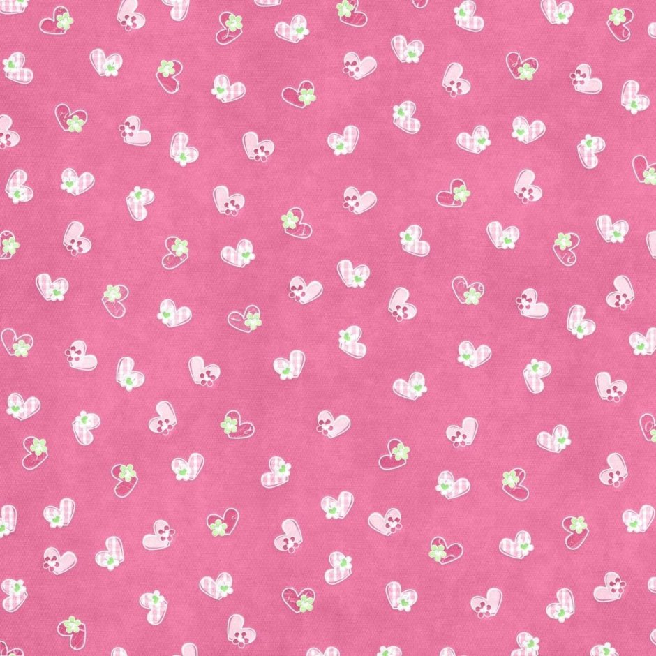 Розовый фон с лапками